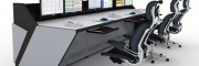 安防控操作台中控室控制台定制指挥中心平台豪华调度台电脑机柜