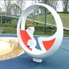 宝鸡业承接自行车喷泉游乐设备--保障山东三喜