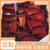 钢板焊接栏支架 施工隔离栏支座 --政道路防栏支撑架