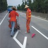 苏州仓库道路划线、道路标线15公分 30公分行车道线价格